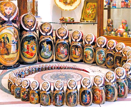 Largest set shop of matryoshka dolls