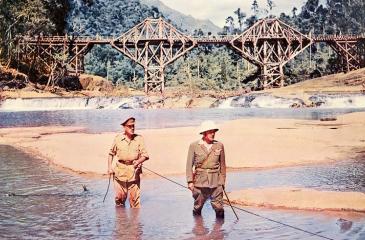 A STILL OF THE FILM: Location at Kitulgala  Pic: High-def digest