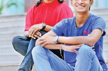 Photograph by Chinthaka Kumarasinghe / Ishan & Hiruni, A/L’s bright sparks