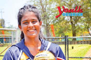 Winning Captain Upani Rupasinghe from Visakha Vidyalaya - Colombo