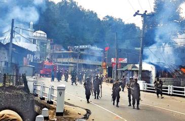 Anti-Muslim riots at Digana, March 2018  file photo