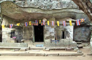 The abode where Arahant Maliyadeva dwelt