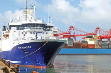 Seismic  survey ship