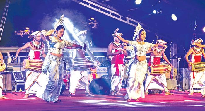A dance item at Tourism Fest 2015