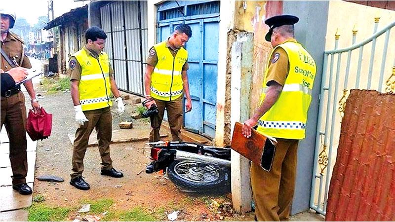 The place where the shooting of two youths took place in Jaffna.