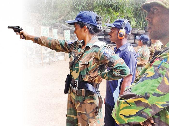 Handgun firing training