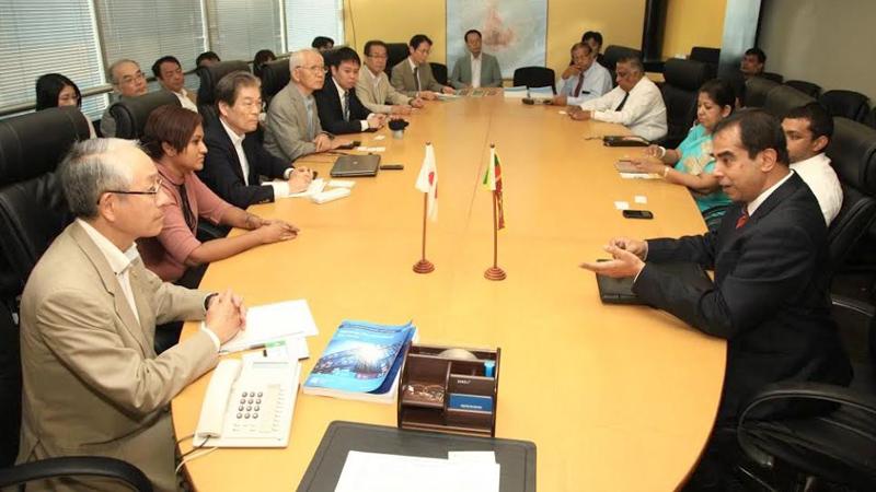 The Japanese biz delegation with BOI officials.