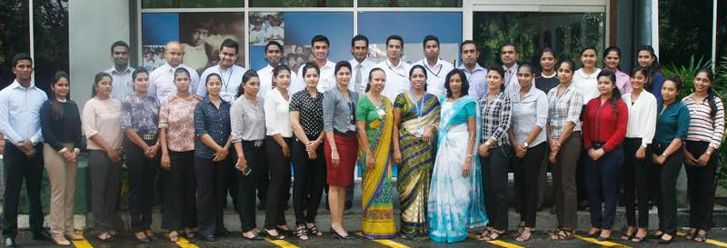 The former Mihn Airlines cabin crew who were inducted to SriLankan Airlines.