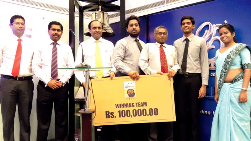 The CDB team with the Silver award for Service Brand of the Year.