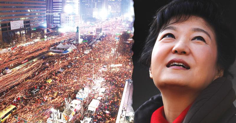 South Korean lawmakers have voted to impeach President Park Geun-hye, who is alleged to have helped a friend extort money from businesses and allowed the leak of classified documents. Photo: Getty Images   