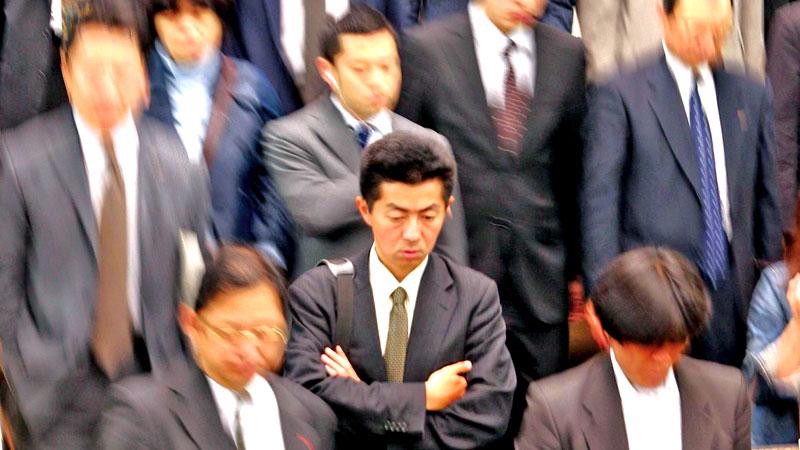 Rush hour in Tokyo Getty Images