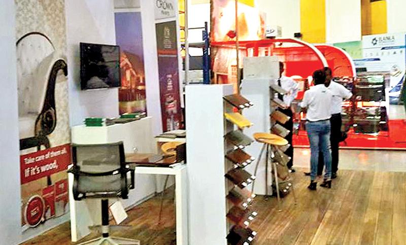 A stall at Construction Expo 2016