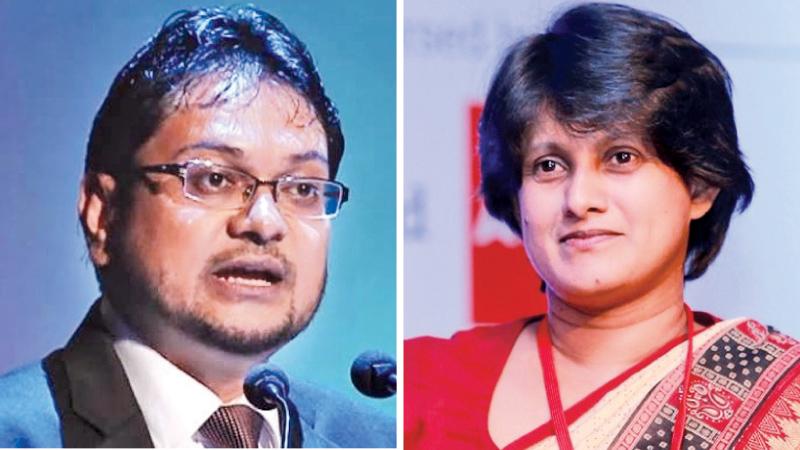 Dr. Nishan de Mel and Subhashini Abeysinghe
