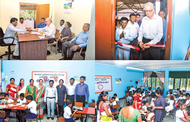 Opening of the Newly Renovated Principal’s Office and the Newly Introduced School Library at Duwegoda Primary School, Halkadawala, Kalutara