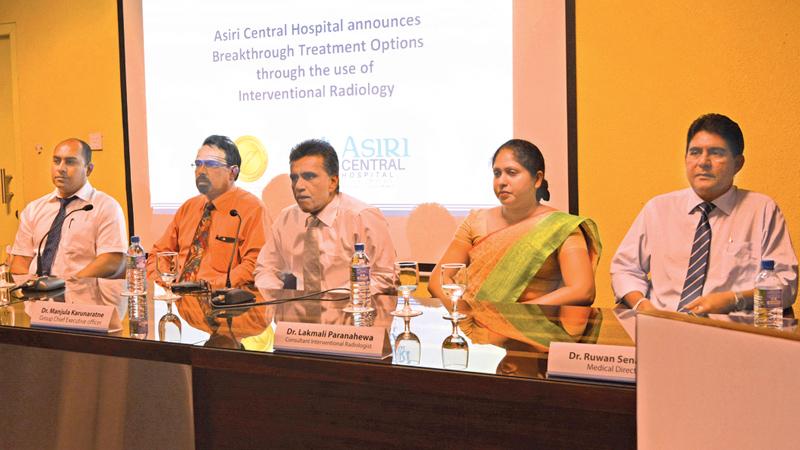 Dr. Manjula Karunaratne speaks at the press briefing. PICTURE BY VIPULA AMERASINGHE