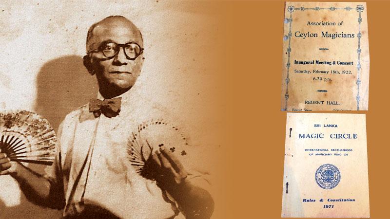 ACGS Amarasekara, first president of the Association of Ceylon Magicians 