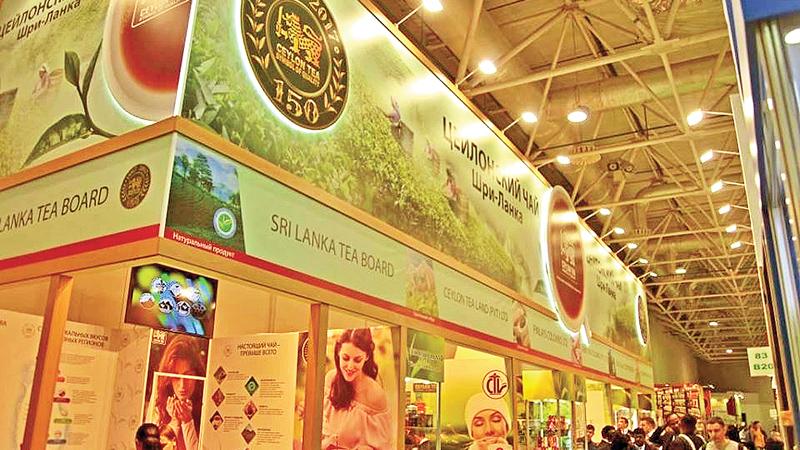 The Sri Lanka stall at the 24th PRODEXPO International Exhibition in Moscow held from February 6-10.