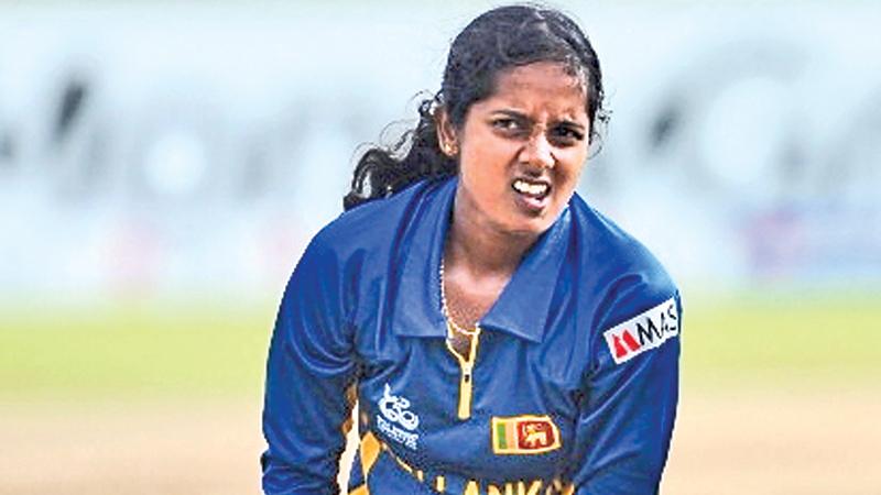 Sri Lanka  women’s captain Inoka Ranaweera.    