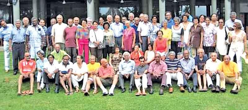 Forty- fifth Anniversary get-together at Chaya Trans Hikkaduwa in 2012