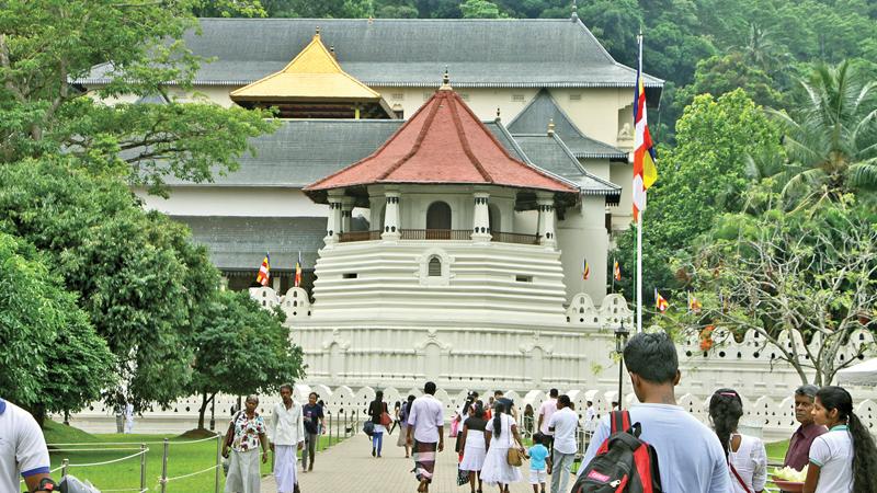 The Sri Dalada Maligawa in Kandy is a UNESCO World Heritage site.PIC: LAKE HOUSE MEDIA LIBRARY