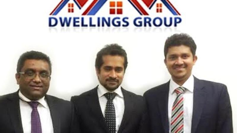 L to R: Directors of Dwellings Group Sanjika Abeyratna, Theekshana Somaratna and Navin De Silva
