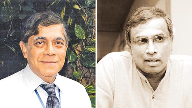 Dr. Nihal Jayawickrama and Sumanthiran