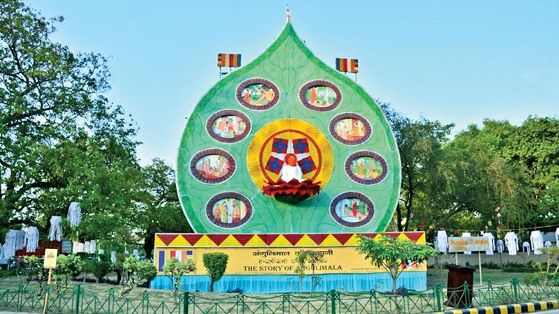 The 40 feet high Pandal