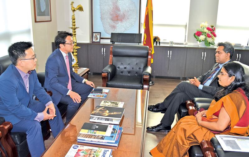 SK E&S officials with Sri Lanka Embassy officials in Korea