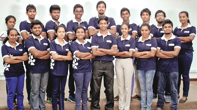 Moratuwa University undergraduates who completed the LEaD program conducted by Unilever Sri Lanka.   