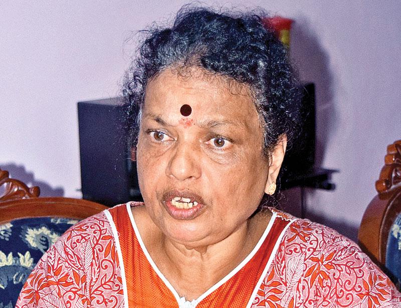Sarojini Naganathan, mother of Rajiv