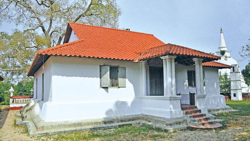 The main image house of the Purvarama temple at Kataluwa