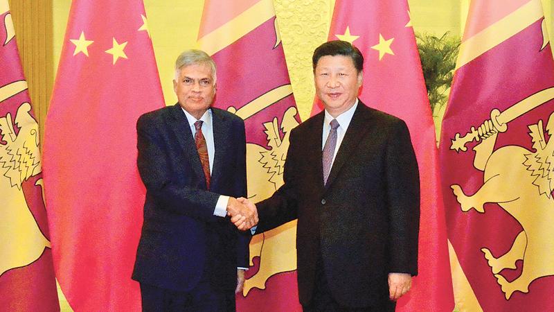 With Chinese President Xi Jingping