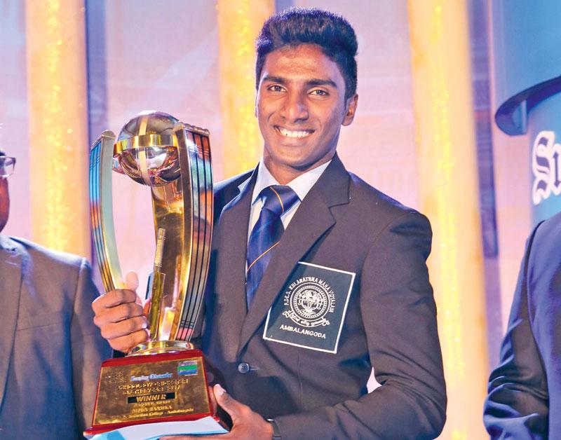 Nipun Ransika Schoolboy Cricketer of  The Year 2017