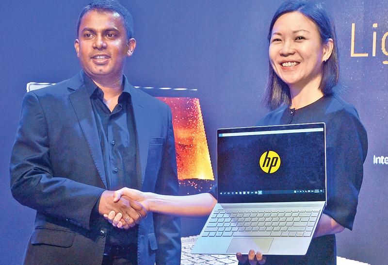 HP launched Envy and Pavilion laptops recently. Pic: Vipula Amarasinghe 
