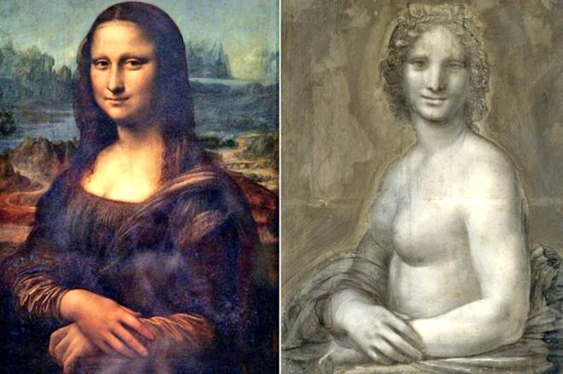 Have art experts just undressed (right) the Mona Lisa (left)?  