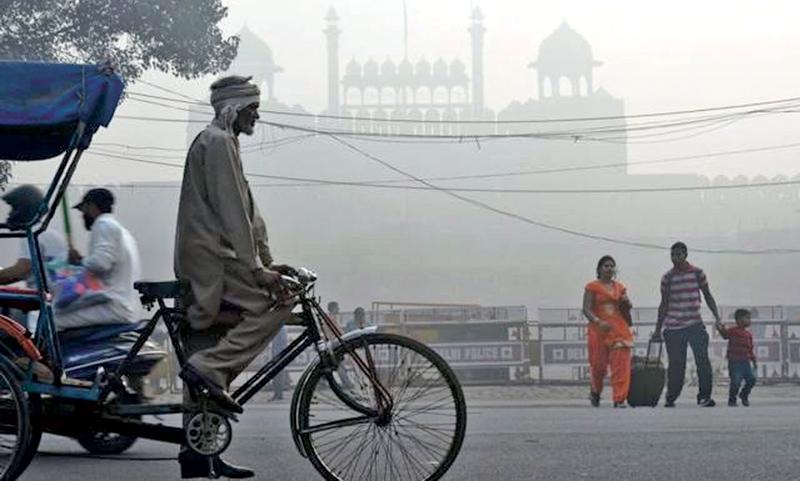 Pollution levels in Delhi have reached 30 times the recommended limit in some areas    