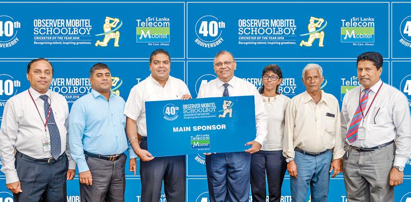 Mobitel will be the sponsor for the Observer-Mobitel Schoolboy Cricketer contest for the 11th consecutive year. Mobitel Chief Executive Officer Nalin Perera handing over the media sponsorship to Associated Newspapers of Ceylon Ltd General Manager Abhaya Amaradasa. Also in the picture are DGM  ANCL Advertising Waruna Mallawaarachchi, Mobitel Channel Communication Senior Manager Jude Silva, Sunday Observer Editor Chandani Jayatilleke, Sub-Editor Sunday Observer  Bernard Perera and ANCL Channel Manager Chanaka