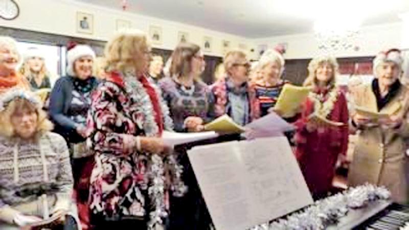 Everyone is welcome to the singing workshops and no-one asks about mental health issues