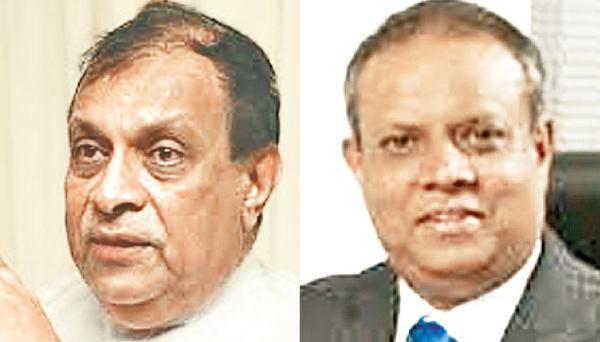 Speaker Karu Jayasuriya and Ramal Jasinghe