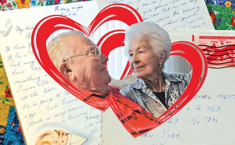 The couple got back 241 letters
