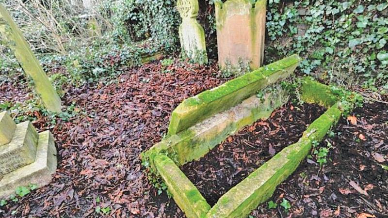 Homeless people have  been moving tombstones  and sleeping in graves  (Pic: Cambridge News/BPM Media)    
