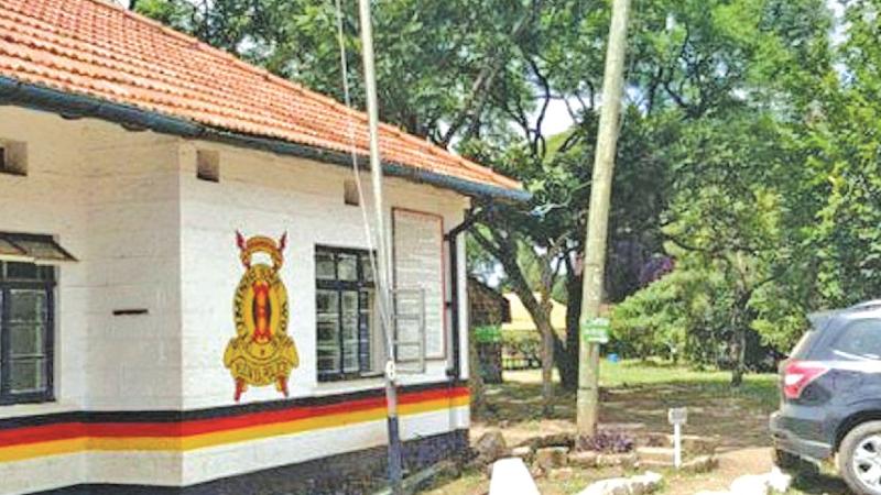 One of the police stations