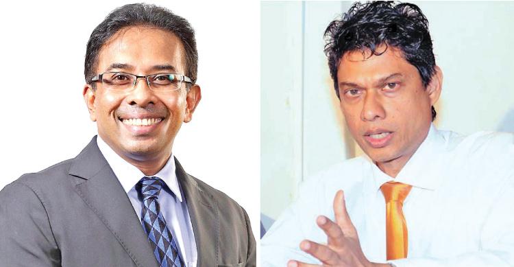 Johann Wijesinghe and Professor Arjuna de Silva