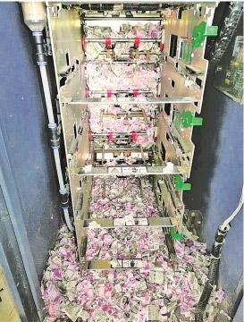 The shredded1.2m rupees - the suspected  culprits are rats.  