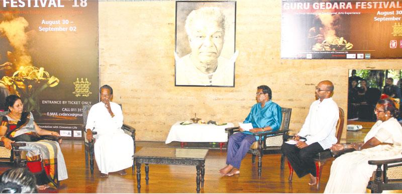 Remembering Chitrasena panel discussion