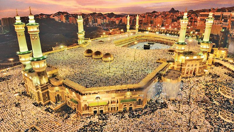 Over 1.5 million people make the annual pilgrimage to Mecca, Saudi Arabia for Hajj  