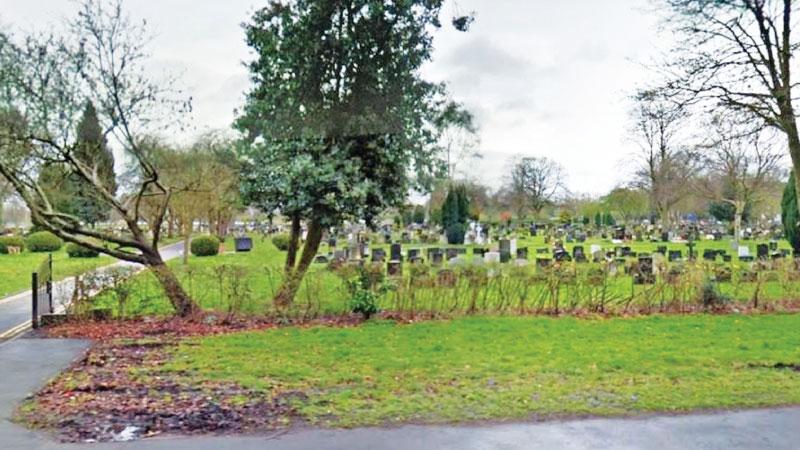 A father said he has been mourning for his daughter at the wrong grave for 30 years at Southern Cemetery in Manchester.  (Google Earth images)     