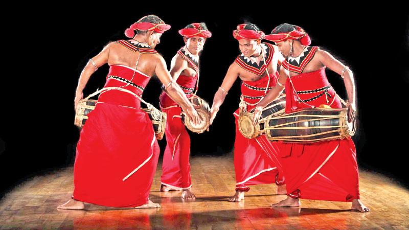 Kandyan Drummers in action