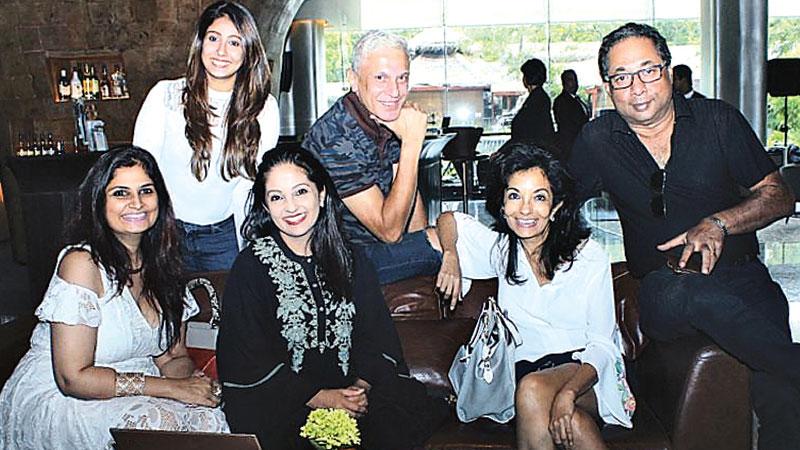 The team behind Threads of Time L –R seated: Anita, Kavita, Anusha, standing L – R : Merisha, Brian and Imran  