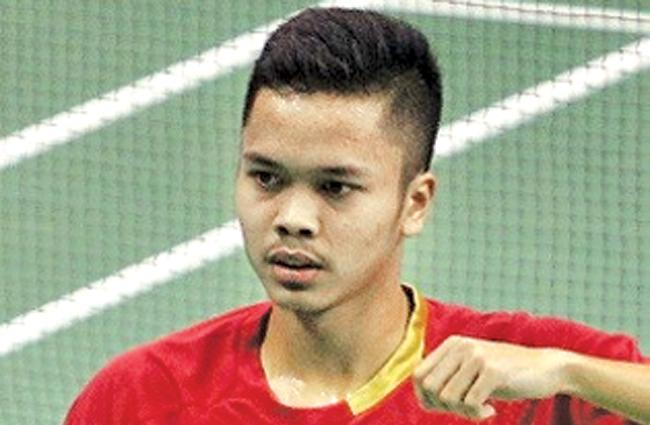 The winner Anthony Ginting